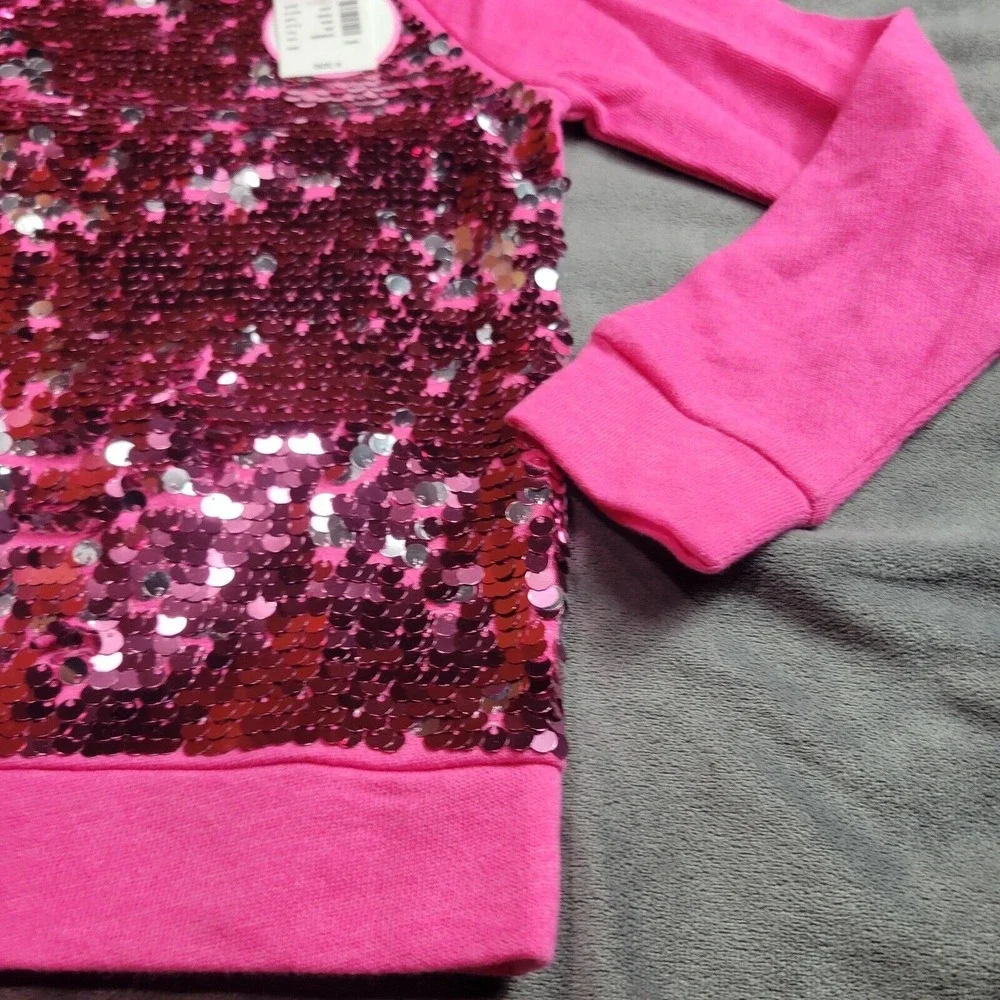 Justice Crop Top Girls 6 Shirt Burnout‎ Pink White Heathered Short Sleeve Tee 7